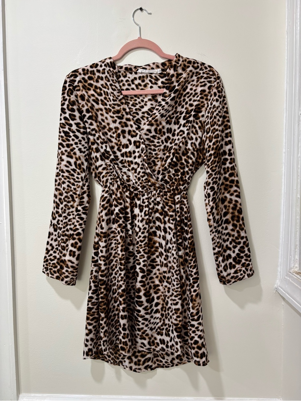 All In Favor Leopard Print Mini Dress.